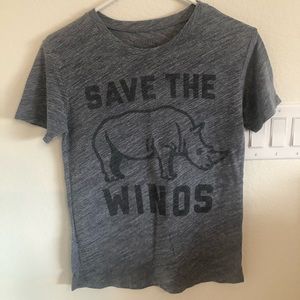 BuyMeBrunch save the winos grey T-shirt